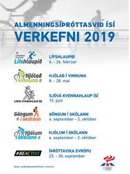 Verkefni Almenningsíþróttasviðs ÍSÍ 2019