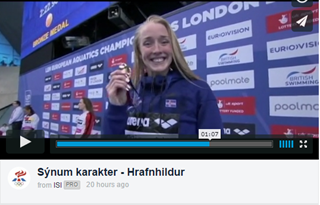 Hrafnhildur Lúthersdóttir sýnir karakter