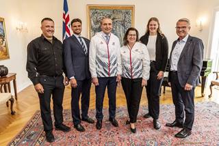 Móttaka til heiðurs ólympíuförum